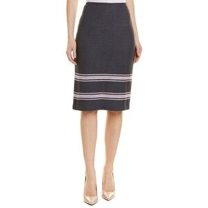 St. John Wood Blend Pencil Skirt Knee-Length